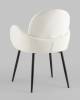 Стул Stool Group Wave VC006 B 0917-0006 seat DUAL белый, букле фото 6