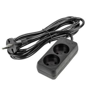 Удлинитель Uniel Ultra S-CU2-3 Black