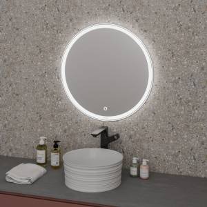 Зеркало Grossman SENTO D800 800x800x45 LED с сенсорным выключателем