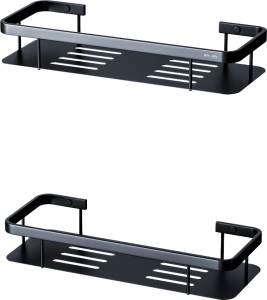 Полка AM.PM Sense L A7453222 черная, 2 шт.