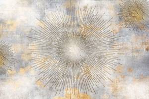 3D Фотообои Artegrafico «Солнечные лучи» PT-003 акварель