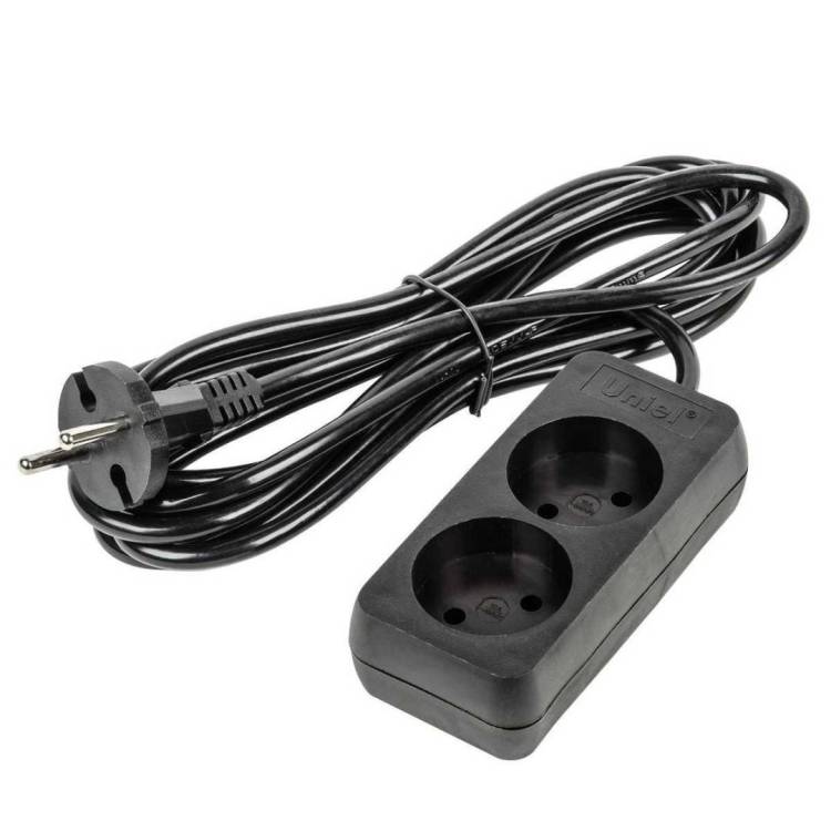 Удлинитель Uniel Ultra S-CU2-3 Black