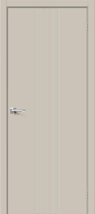 Межкомнатная дверь Bravo Граффити-21 полотно Creamy 800x2000