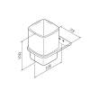 Стакан AM.PM Inspire V2.0 A50A34300 хром фото 8