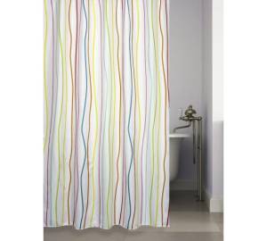Штора для ванной Bath Plus Gorgeous Stripe ch-21295 180x180, разноцветный