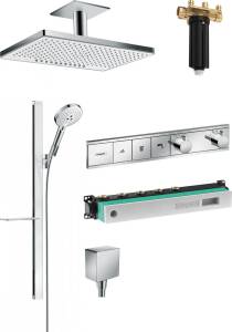 Душевой комплект Hansgrohe Rainmaker Select 460 (2 jet) 24004400 + 27648400 + 26455000 + 15381000