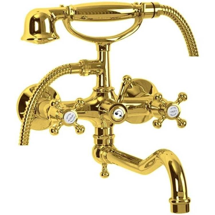 Смеситель универсальный Migliore Lady 18847 золотой