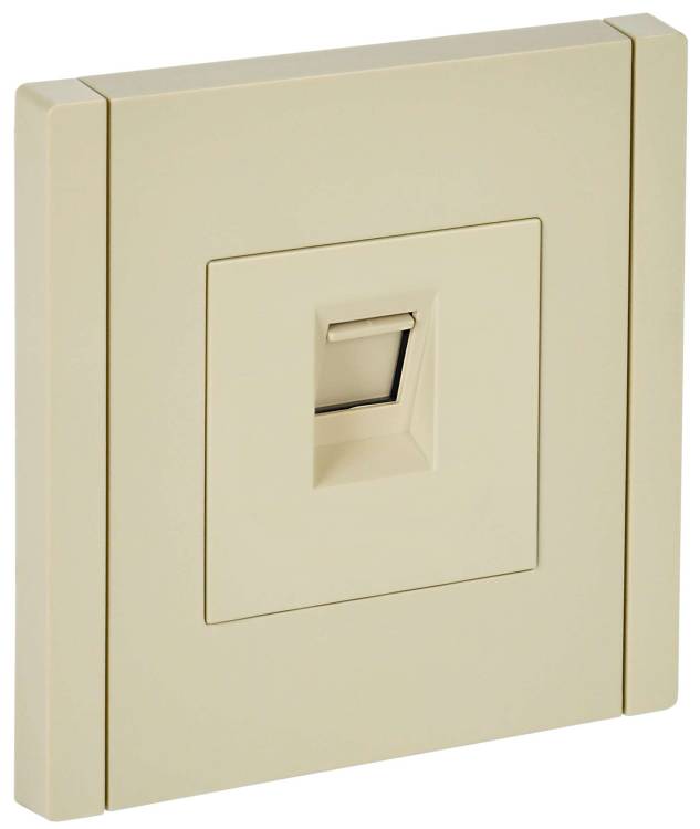 Розетка компьютерная RJ45 IEK Forte&Piano FP-K10-1-K10 ваниль