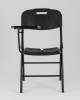 Набор из 4 складных стульев Stool Group Кейт D25X black X4 черный, банкетные, со столиком фото 3