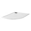 Поддон для душа BelBagno Uno TRAY-MR-UNO-RH-120/90-550-35-W-R-NO с сифоном и чёрной матовой декоративной накладкой, 120x90 фото 2