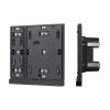 Механизм выключателя двухклавишного Arlight Intelligent 43108