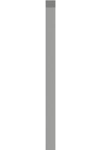 Планка универсальная Vox Linerio U-Trim L-Line Grey 265x3x2.1