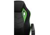 Компьютерное кресло Woodville Kard 15249 black / green фото 7