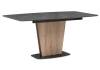 Стол Woodville Теон 532378 графит, дуб галифакс 160(200)x90x76