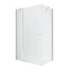 Душевое ограждение NEW TRENDY NEW SOLEO 120x80x195 K-0403 (хром)