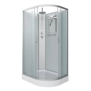 Душевая кабина Niagara Classic NG-3312-14LBKT (1200x800x2100-2400) с низким поддоном (13см)