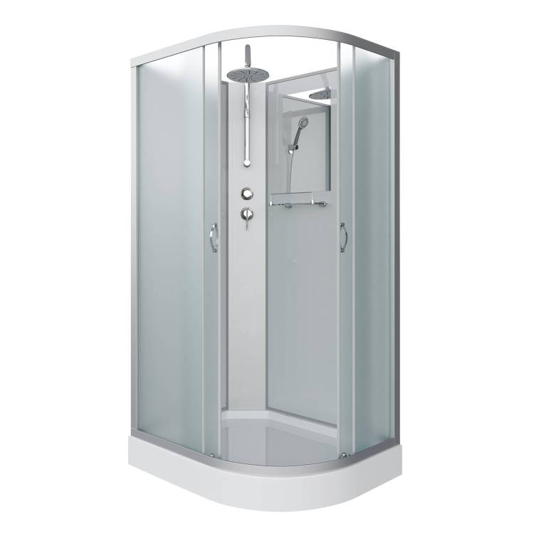 Душевая кабина Niagara Classic NG-3312-14LBKT (1200x800x2100-2400) с низким поддоном (13см)