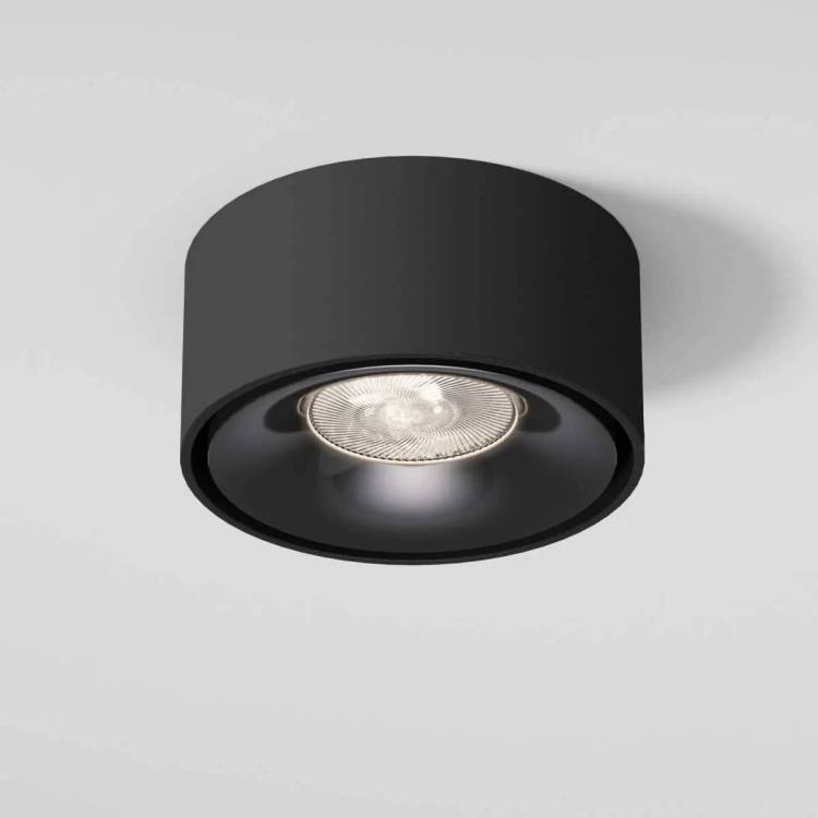Встраиваемый точечный светодиодный светильник Elektrostandard Glam 25095/LED 10W 4000K черный