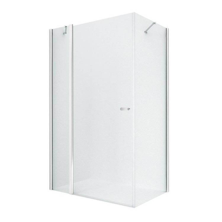 Душевое ограждение NEW TRENDY NEW SOLEO 120x80x195 K-0403 (хром)