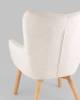Кресло Stool Group Манго MANCO teddy white белый фото 8