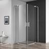 Душевой уголок Cezares Slider AH 2 70/80 90/100 C Cr профиль хром, стекло прозрачное