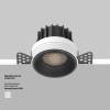 Встраиваемый светильник Maytoni Technical Round DL058-12W4K-TRS-B фото 4