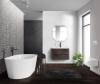 Тумба с раковиной BelBagno ALBANO 90 подвесная, Rovere Nature Grigio фото 5