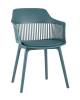 Стул Stool Group Crocus SL-7047DP dark blue 66014 DUAL темно-бирюзовый с подушкой