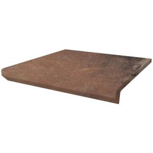 Ступень Paradyz Scandiano Rosso Kapinos Stopnica Prosta 30x33