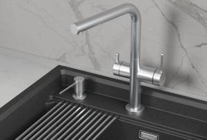 Смеситель для кухни Granula Kitchen Space 8276 нерж