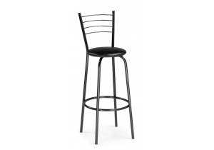 Стул барный Woodville Sadov 617380 черный, светлый мусс