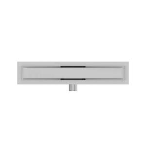 Душевой трап Teymi Lori T90383 под плитку, 10x50 см