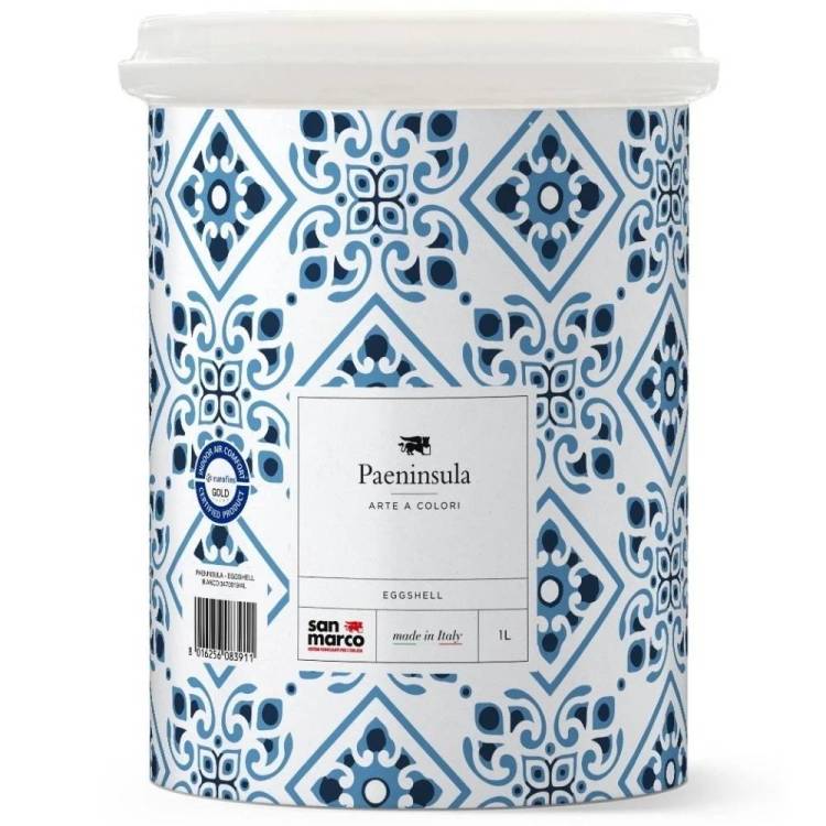 Моющаяся краска San Marco Paeninsula Eggshell база Transparente 0.93 л