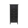 Комод Leset Мира-5 2500000193538 черный фото 2