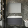 Мебель для ванной Cerutti Spa Oglio 80 серый фото 2