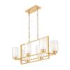Подвесная люстра Lumina Deco Lino Ldp 1239-8 F.Gd