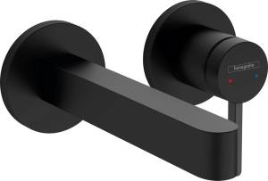 Смеситель для раковины Hansgrohe Finoris 76051670 матовый черный