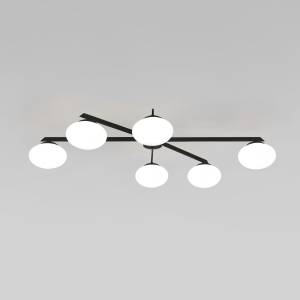 Потолочный светильник Eurosvet Opaline 70220/6 черный Smart