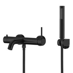 Смеситель для ванны Knotlor Eclipse SS-23/BL черный