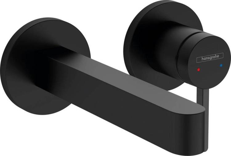 Смеситель для раковины Hansgrohe Finoris 76051670 матовый черный