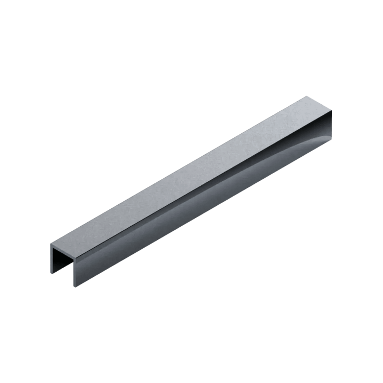 Профиль П-образный Neexy pv85-03 BS серебро блестящее 270x0.6x1