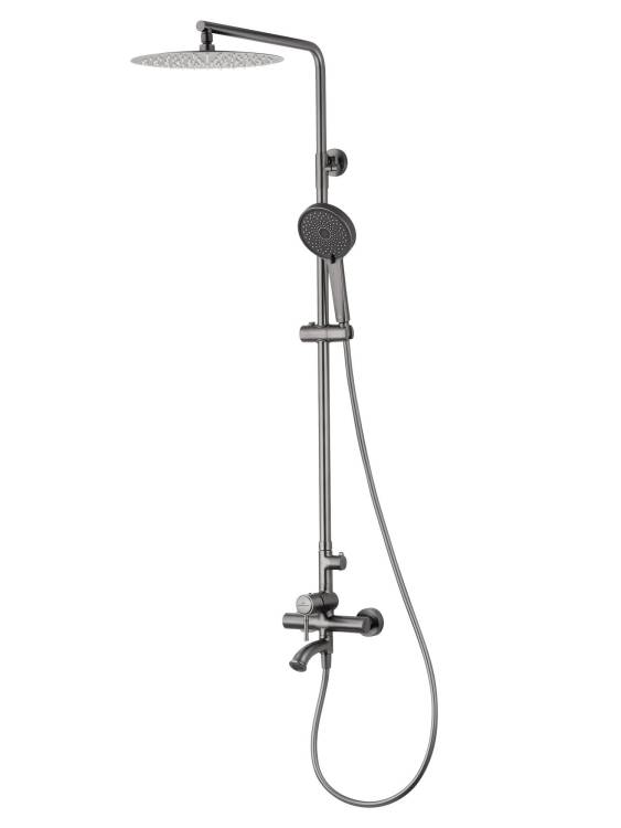 Душевая стойка Wonzon & Woghand WW-88047073-BGM темный графит