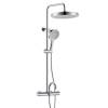 Душевая стойка Elghansa Radiant 6747157-2X с термостатом, хром