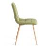 Стул Tetchair Chilly (mod. JSC-220) 24347 зеленый, натуральный, велюр фото 2