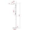 Торшер Arte Lamp Zetta A7055PN-1BK фото 2