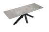 Стол Дик DikLine SFE140 00-00075483 italian grey, подстолье черное, опоры черные 140(200)x80x77 фото 8