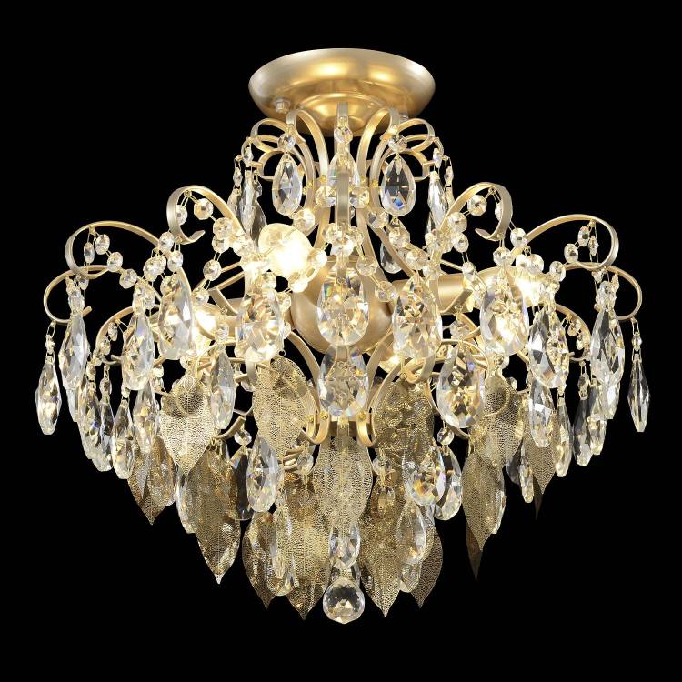 Светильник потолочный Crystal Lux Esmiralda ESMIRALDA PL4 GOLD
