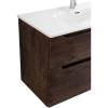 Тумба с раковиной Belbagno Etna H-60 ETNA-H60-900-2C-SO-RW-P 90x45x60 Rovere Moro подвесная с двумя выкатными ящиками, с доводчиками фото 7