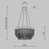 Подвесной светодиодный светильник Maytoni Trove MOD486PL-L38BSK фото 6