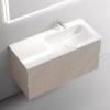 Тумба под раковину Sancos Snob T SNT100RCE 100 см, R, Beige Soft фото 2